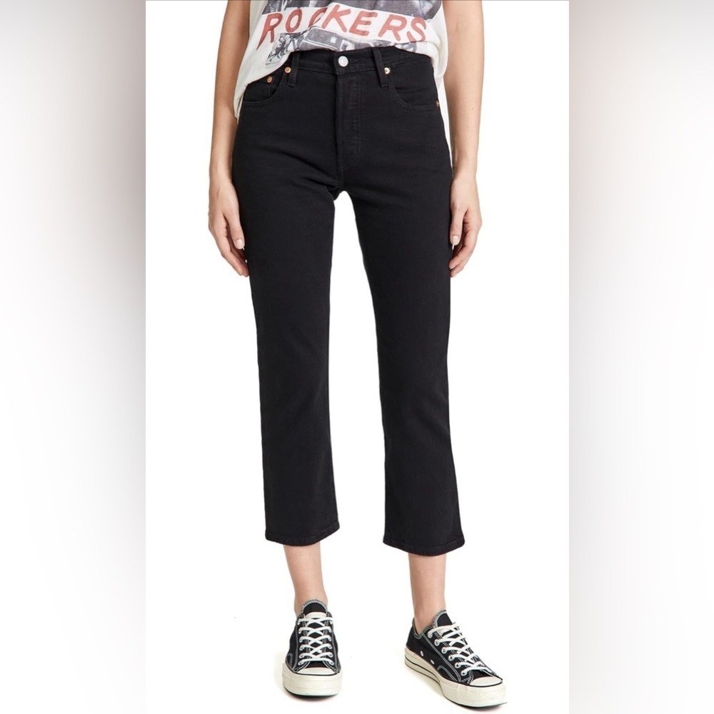 New- Levi's Women's Premium 501 Crop Jeans